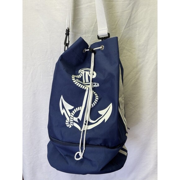 Carnival Cruise Line Drawstring Cooler Tote Beach Bag With Adjustable Strap - Picture 2 of 15